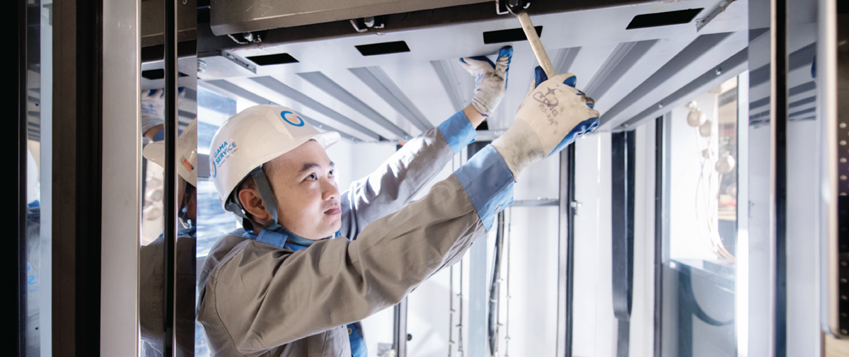 Dịch vụ bảo trì của Gama Service nhanh chóng, chế độ bảo hành toàn cầu lên đến 36 tháng, hỗ trợ kỹ thuật 24/7 mọi lúc, mọi nơi.